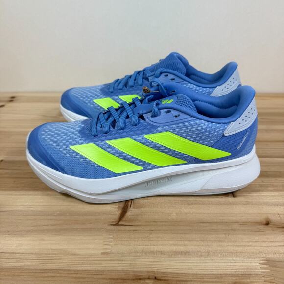 Adidas Duramo SL 2 Running Shoes Women's 8 Blue Fusion Hi-res Yellow Halo Blue - Picture 4 of 11